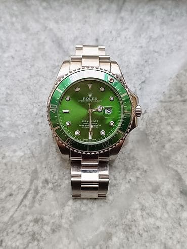 Qol saatı, Rolex, rəng - Yaşıl