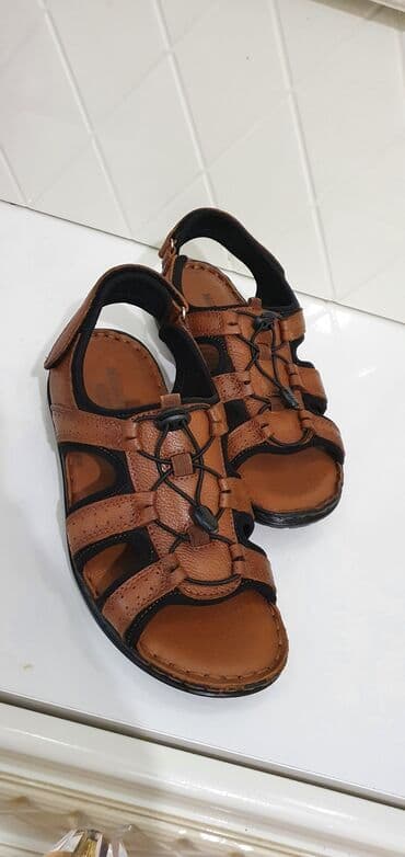 kisiler ucun gumus sepler: Ölçü: 40, rəng - Qəhvəyi, Yeni — 2