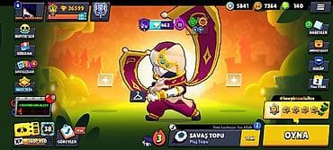 Brawl Stars hesabı – yüksək inkişaf etmiş profil - Kupa yolu: 26,599