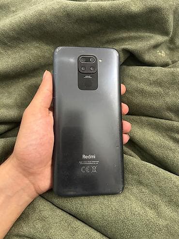 Redmi Note 9, 64 GB, rəng - Boz, Sensor, İki sim kartlı