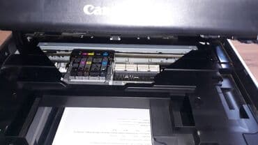 skaner: Canon printer əla işlək vəziyyətdədir faks skan kopya və rəngli A4 — 5