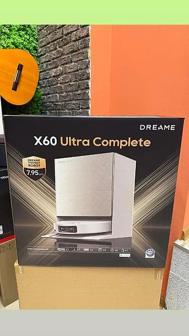 Dreame X60 Ultra Complete – robot tozsoran və ağıllı təmizləmə