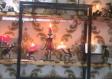 Fiqur, Metal, rəng - Qara