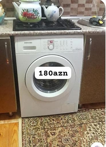 Стиральная машина Samsung, 6 кг, Автомат, Без сушки, Нет кредита