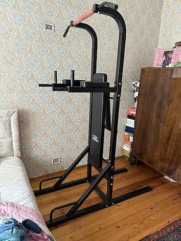 Книги и журналы: Çoxfunksiyalı ev trenajoru – turnik/dips/press dəzgahı Çox az istifadə — 1