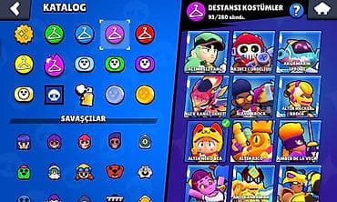 river coins ltd: Brawl Stars hesabında geniş skin kolleksiyası satılır. Özəlliklər: 50 — 3