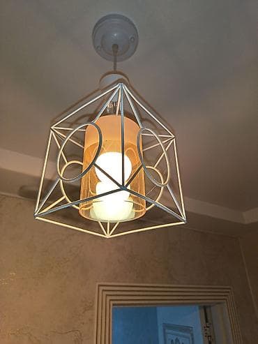 Çılçıraq, 2 lampa, Metal