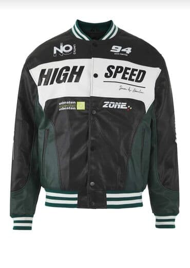 deri alti sepkiler: Ralli üslubunda unisex bomber gödəkçə Moto - Motosikletçi - Rənglər — 1