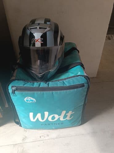 Wolt tərəfdaşı üçün çatdırılma dəsti - Çatdırılma çantası: Wolt