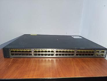 modem 4 antenli: Cisco Catalyst 3750v2 PoE-48 Layer 3 Stack Switch satılır Model — 1