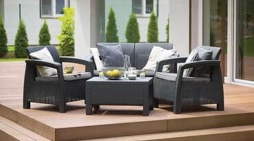 Yeni, Jurnal masası, 2 kreslo, Divan, Plastik, Türkiyə lalafo.az -da Yeni, Jurnal masası, 2 kreslo, Divan, Plastik, Türkiyə