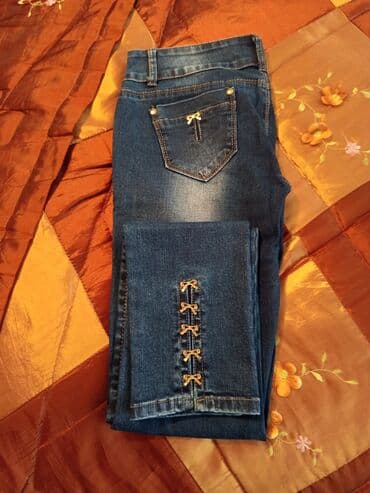 брюки джинсы комбинезоны: Orginal cinsdi, 100 % panpıqdı, bir-iki dəfə geynilib, təzə kimidir — 2