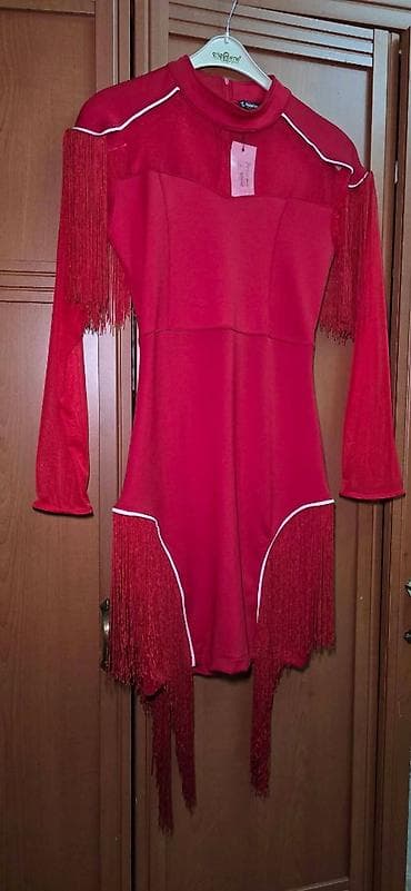 qizil sat: Ziyafet donu etiketli M 38,(38-40gedir) 105 m olub,endirimle 25m Qara — 3
