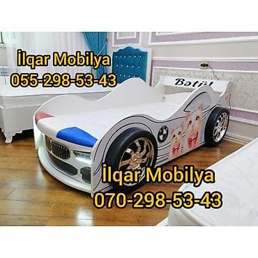 Yeni, Sifariş ilə, Maşın-çarpayı, Matrassız, Siyirməsiz