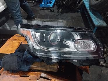 Sağ, Yaxın və uzaq vuran işıqlar Land Rover
