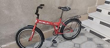 velesiped: Uşaq/yeniyetmə üçün şəhər tipli velosiped – STELS (qırmızı rəng) — 2