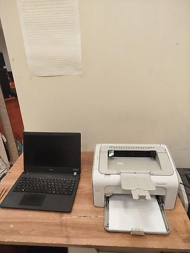 HP LaserJet P1005 lazer printer - Növ: Monoxrom (qara-ağ) lazer