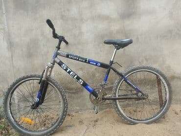 qalin tekerli velosiped: Dəbli şəhər/dağ tipli velosiped - Rul: geniş və düz tip, rezin — 1