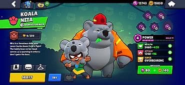 şexsi eşyalar: Brawl Stars oyun hesabı Əsas xüsusiyyətlər: - Kofeletilmiş profil: 14 — 4