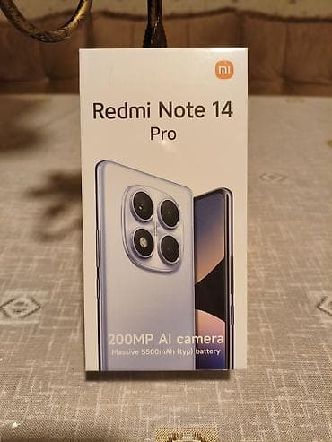 redmi note 10 pro irsad: Redmi Note 14 Pro, 256 GB, rəng - Qara — 1