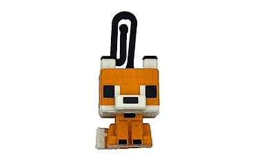 tulku derisi: Aliram Kinder Joy Minecraft tərzində tülkü fiqurlu brelok - Dizayn — 1