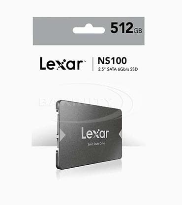 SSD Lexar NS 100 512GB Form-faktor — 2.5 Diskin həcmi — 512 Gb — 1