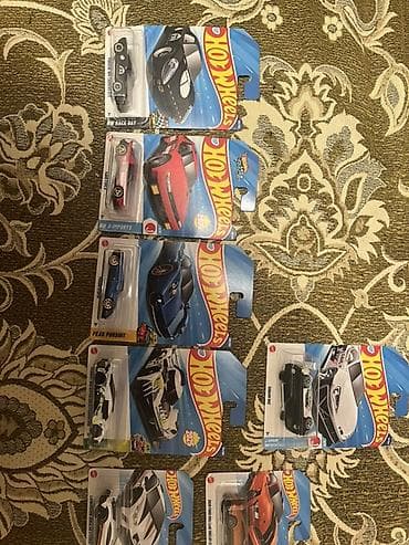 Охота и рыбалка: Hot Wheels kolleksion maşın modelləri – orijinal blister qablaşdırmada — 1