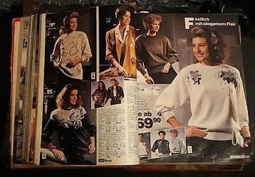 Vintage moda kataloqları və jurnallar toplusu - Qadın geyimləri üzrə — 7