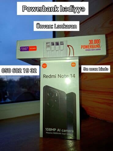 redmi not 8 təzə: Redmi Note 14, 256 GB, rəng - Qara, İki sim kartlı, Hissə-hissə ödəniş, Zəmanət — 4
