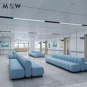 Modul tipli gözləmə zalı oturacaqları – M&amp;W - Təyinat: xəstəxana
