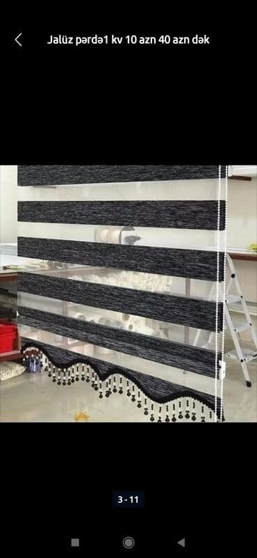 step deke: Jalüz pərdə ucuz sok qiymətlər bizdə 2 ya 3 günərzində hazırlama — 9