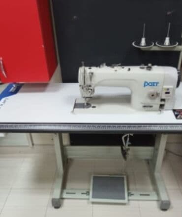 Sənaye tikiş maşını – masa və pedal komplekti ilə - Brend: DOLT