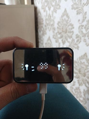 micro qulaqciq: Yeni Simsiz (Bluetooth) Qulaqcıqlar, AIR MUSIC, rəng - Qara — 10