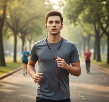 işlənmiş maqintafon: İşlənmiş Simsiz (Bluetooth) Qulaqcıqlar, Meizu, rəng - Qırmızı — 1