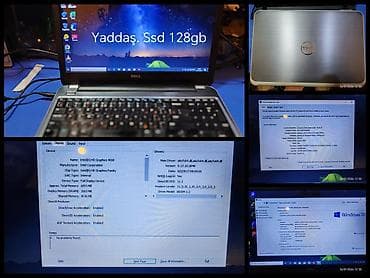 Ноутбуки: İ7 prosessor. 3 cü nəsil
8 ram
2 vidyo kart — 1