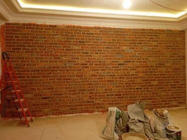 Digər tikinti xidmətləri: Fasad üçün dekorativ kərpic üzləmə xidməti - Klassik və vintaj — 15
