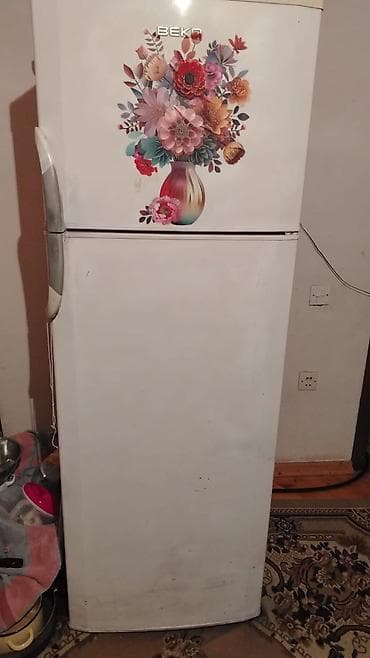 İşlənmiş 2 qapılı Beko Soyuducu Satılır, rəng - Ağ