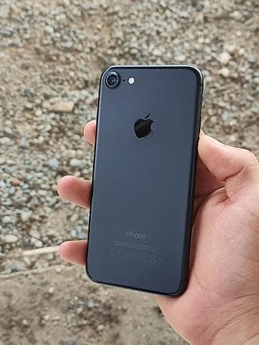 toster qiyməti: IPhone 7, Qara, Barmaq izi — 1