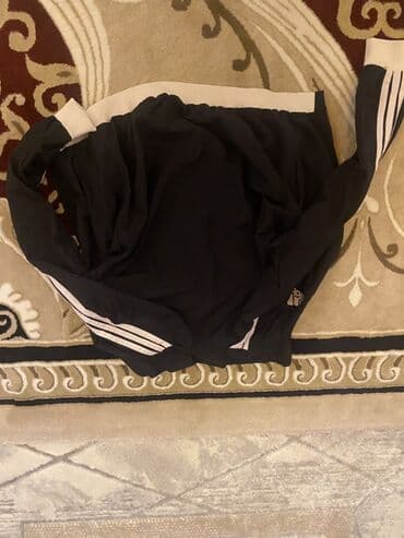 ikinci el kurtka: İdman dəsti, Adidas, M, rəng - Qara — 4