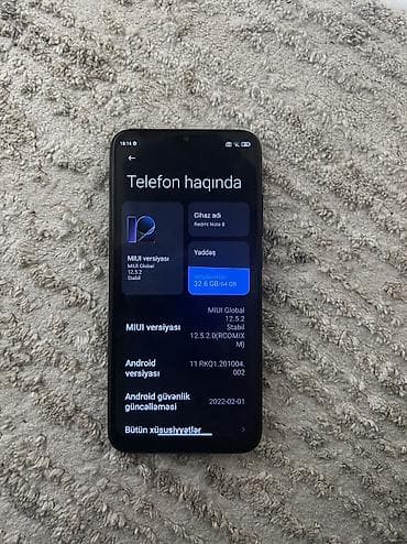 redmi airdots 2: Redmi Note 8, 64 GB, rəng - Qara, Barmaq izi — 6