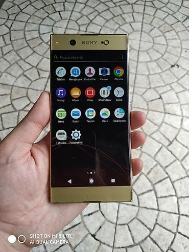 sony telefonlari: Sony Xperia Xa1 Ultra, 64 GB, rəng - Qızılı, İki sim kartlı — 2