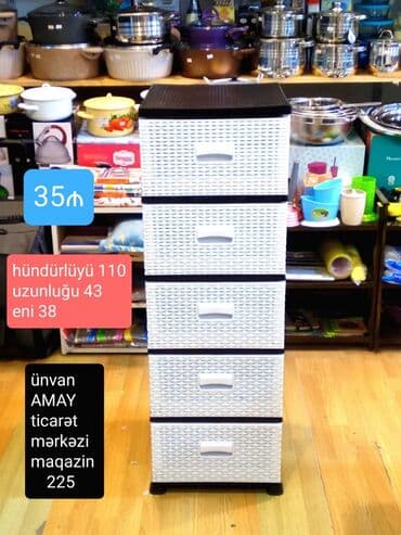 şefir: Yeni, Açılan, 5 qapı Düz dolab, Qarderob, paltar dolabı, Azərbaycan — 1