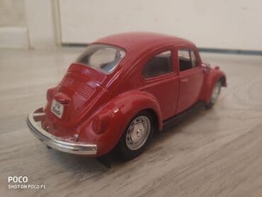 Velosiped ehtiyyat hissələri: Model avtomobil – VW Beetle (klassik “Qənbər”) - Miqyas: təxmini 1:24 — 3