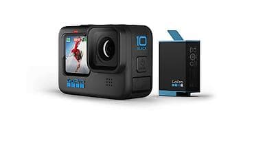 GoPro HERO10 Black action kamera - GP2 prosessoru ilə yüksək