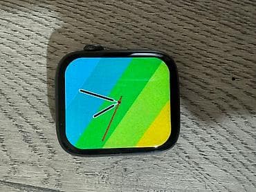 apple watch barter: İşlənmiş, Smart saat, Sensor ekran, rəng - Qara — 6