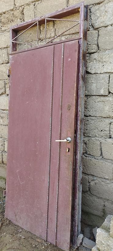 Крепежные изделия: Dəmir qapı və çərçivə - Material: qalın metaldan hazırlanmış dəmir — 5