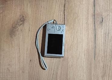 sony cyber shot: Sony rəqəmsal fotoaparat (kompakt) - Gümüşü korpus, bilək qayışı ilə — 3