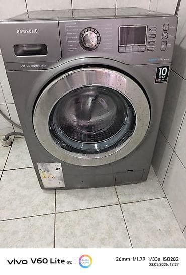 Paltaryuyan maşın Samsung, 8 kq, Avtomat, Qurutmasız