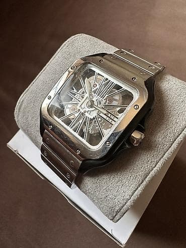 Б/у, Наручные часы, Cartier, цвет - Серебристый — 3