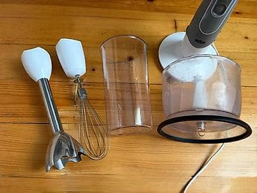 Braun əl blender dəsti - Çoxfunksiyalı Braun əl blenderi: motor bloku